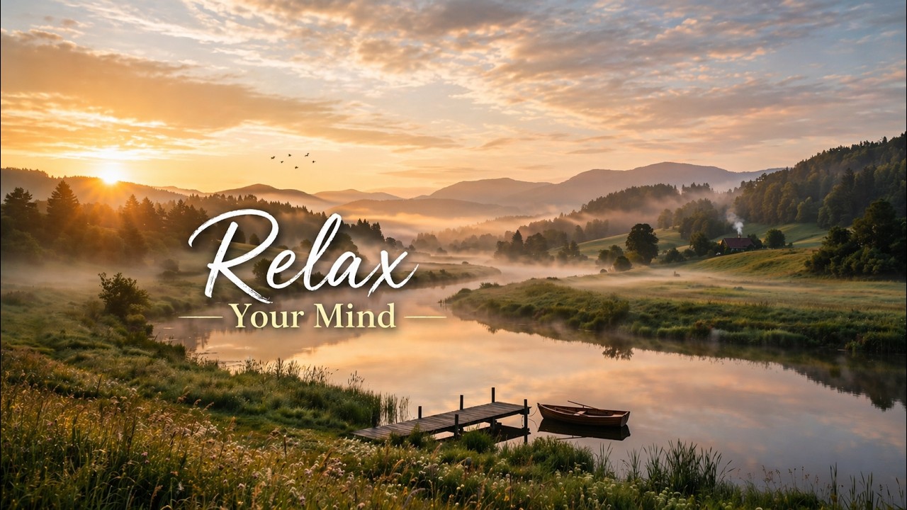 Beautiful Soothing Music for Stress, Anxiety & Overthinking - Relaxing ...