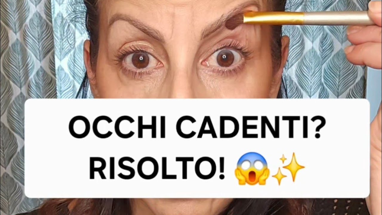 OCCHI CADENTI? Con Questa Tecnica Li SOLLEVI in 5 Minuti! 😱✨ (Effetto WOW)