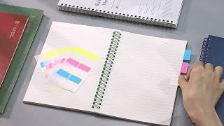 A5 spiral lined notebook 4 color pack screenshot 4
