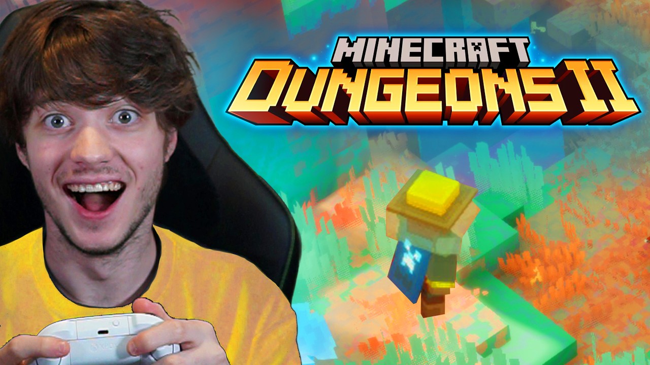 Playing all of Minecraft Dungeons 2!