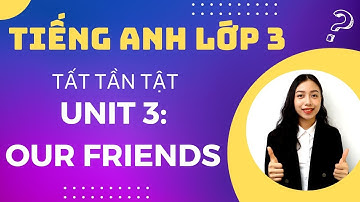 Tiếng Anh Lớp 3 (mới) Unit 3 Lesson 1-2-3: Our Friends | Viral English