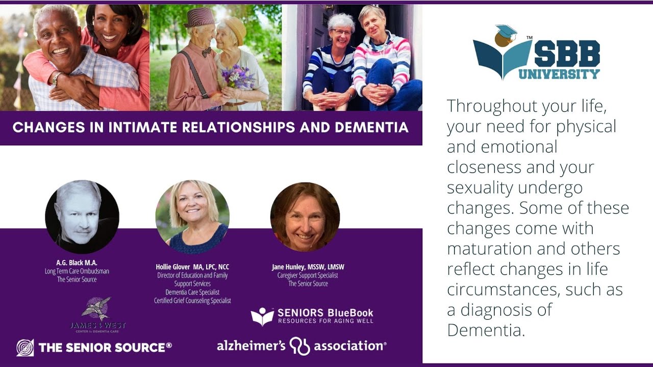 SBB University | Changes in Intimate Relationships and Dementia - YouTube