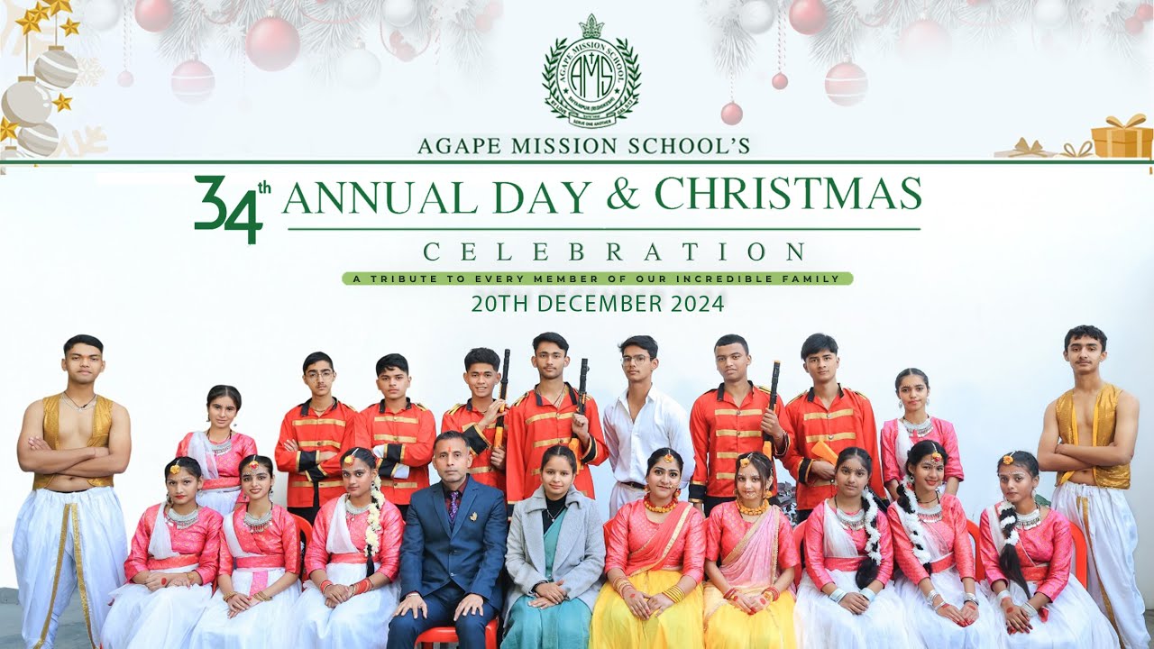 Spectacular Performances at Agape Mission School's 34th Annual Function 🌟