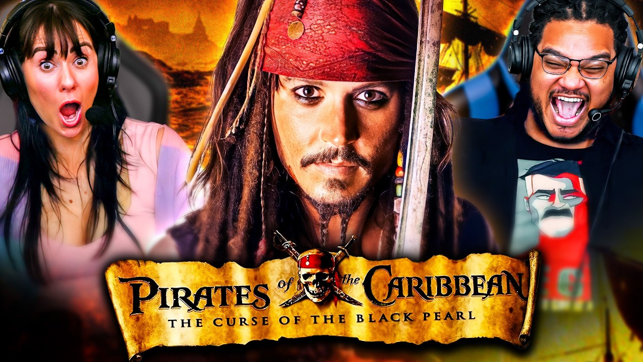 PIRATES OF THE CARIBBEAN: THE CURSE OF THE BLACK PEARL (2003) IS A THRILL RIDE!! MOVIE REACTION!!