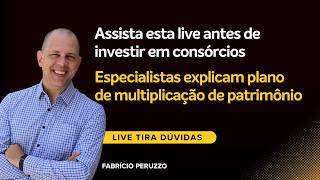 Live Tira Dúvidas sobre formação de patrimônio com consórcios