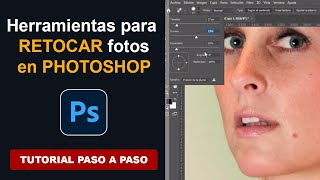 💚💚Retoque de fotos: una guía paso a paso * Photoshop 2023 * Retocar piel en Photoshop * Adobe screenshot 5