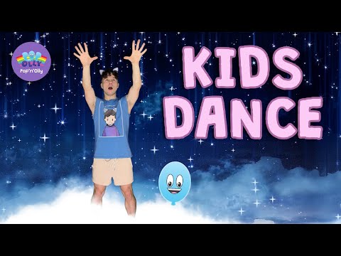 Kids Dance Guide (3 min) | Pop’n’Olly 'Rainbow ‘Move Your Body' Tutorial🕺