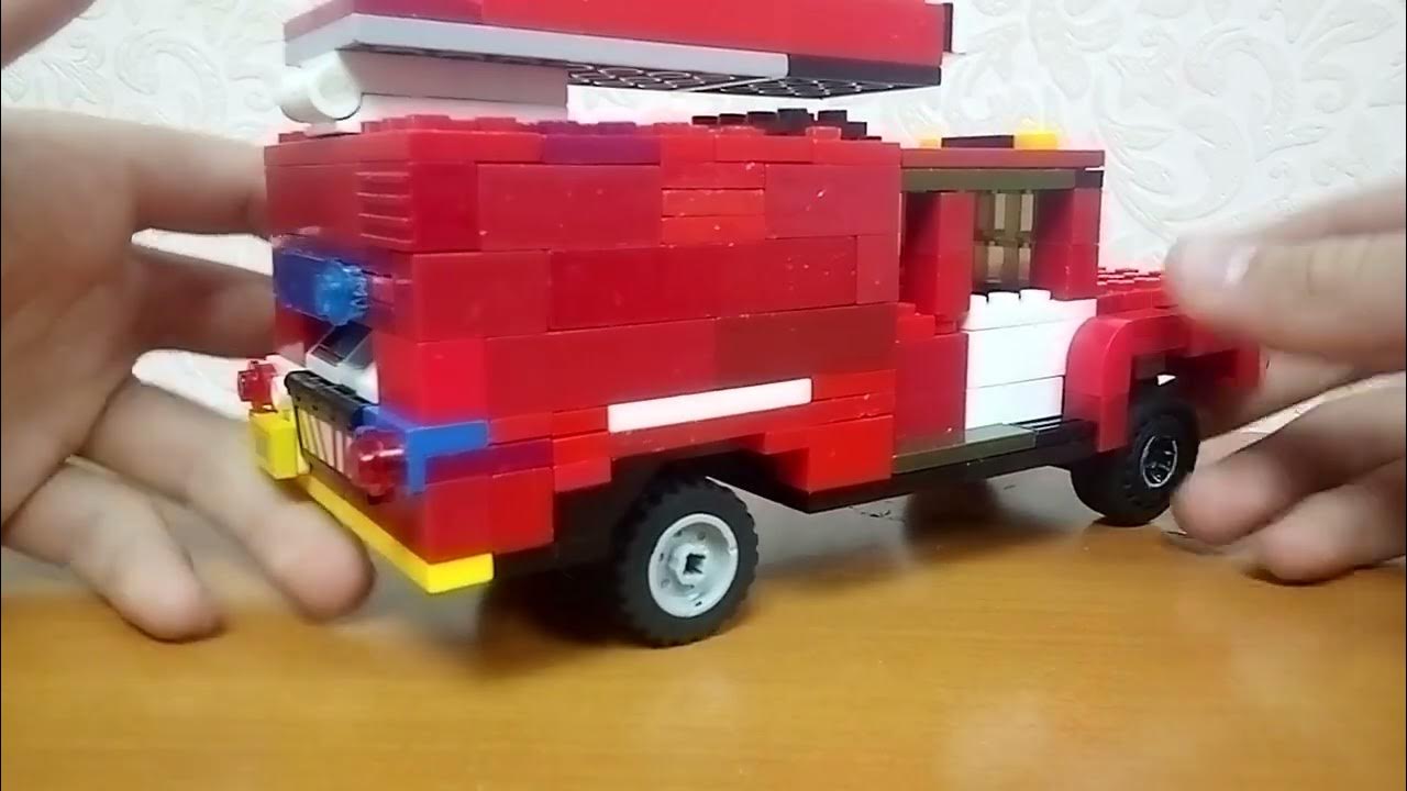 АЦ 40 на базе ЗИЛ 130 из Лего Обзор - YouTube