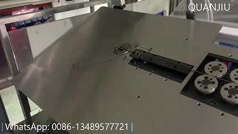 Customized 2D U Shape Automatic CNC Wire Bending Machine 2-8mm from QUANJIU