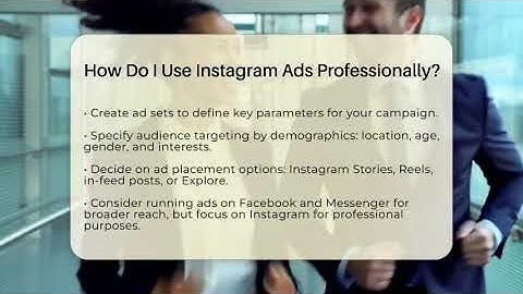 How Do I Use Instagram Ads Professionally? - Everyday-Networking