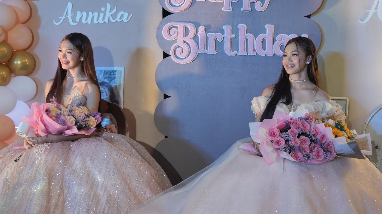 Anela & Annika Hojas turns 18 by Yohann Azruclav_Dream Blossoms