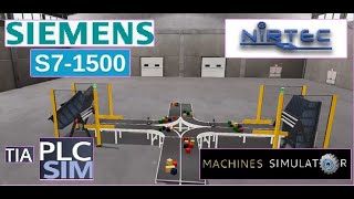 EasyPLC 115. Machines Simulator Volquetes de cajas