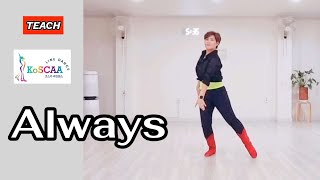 Always Line Danceteachimprover Level Koscaa 강릉