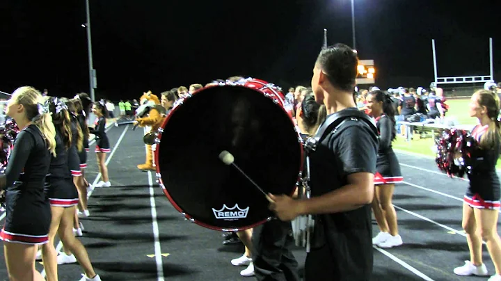 Red Wolf Regiment WGHS Homecoming vs. Amphi 2014 - Hey Song on the track