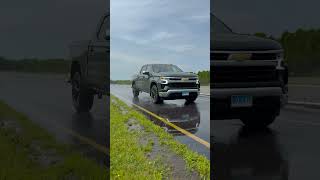First wet 💦 then dry 🌵: testing all-terrain truck tires for braking performance | Consumer Reports @consumerreports