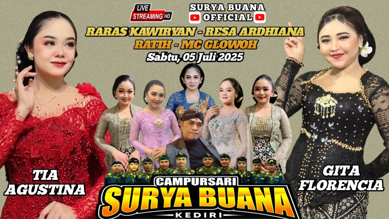 #LIVE CAMPURSARI SURYA BUANA  ~ 05-07-2025 ~ GOLIMAN PARANG BANYAKAN KEDIRI TERBARU MALAM INI !!!