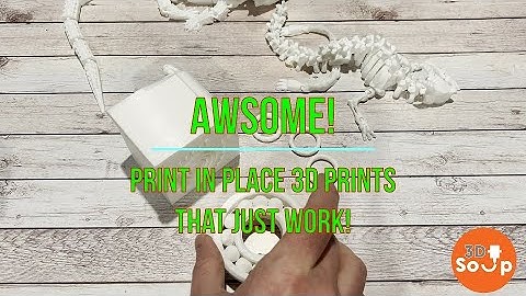 amazing 3d print in place mechanisms + gadgets that demonstrate how cool 3D printing is on Ender 3.