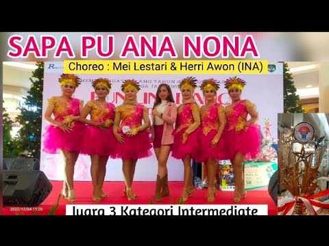 SAPA PU ANA NONA - Juara 3 Intermediate - Fun Line Dance Competition - GEMOiZ Group