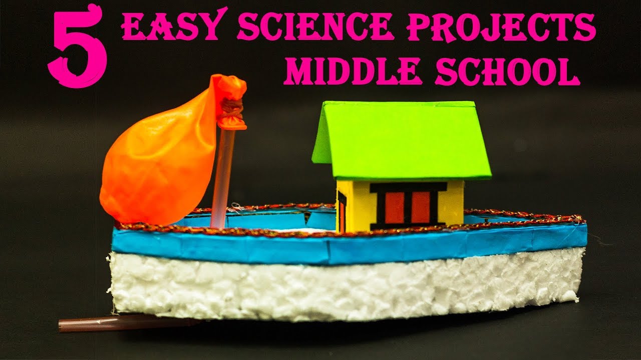 research projects for middle school science