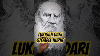 Lukisan Dari Ribuan Stampel