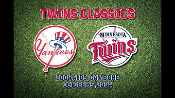 2004 ALDS, Game 1: Twins @ Yankees