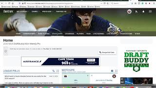 Import Fantrax Owners and Draft Picks to Fantasy Baseball Draft Buddy