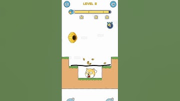 Draw line save dog puzzle Level - 3 #shorts #youtubeshorts #puzzle #games