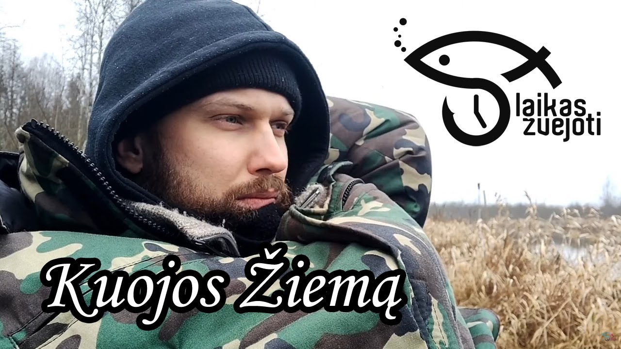 #7 Žvejyba dugnine meškere - Kuojų žvejyba žiemą nuo kranto. Vokės upė