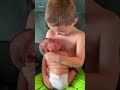 5-Year-Old Tells Baby He Loves Him 🥹😩 #shortvideo #baby #family #love