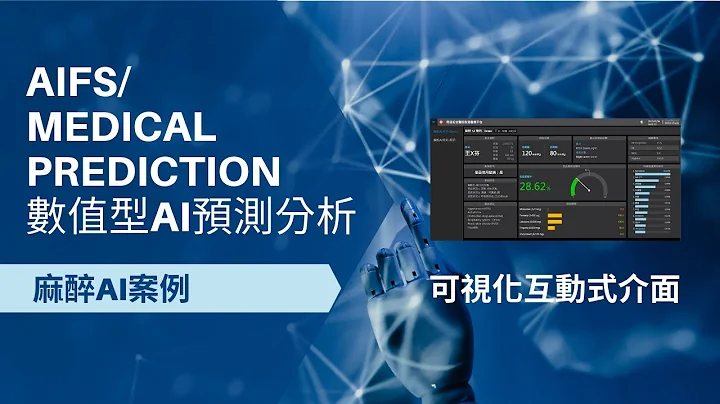 研华AIFS/Medical Prediction 数值型AI预测分析(麻醉科案例), Advantech (CH) - 天天要闻