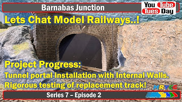 Tunnel Portal and Internal Wall installation ~ YTT S7  - E2