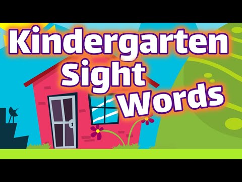 ⁣Kindergarten Sight Words: The Dolch List