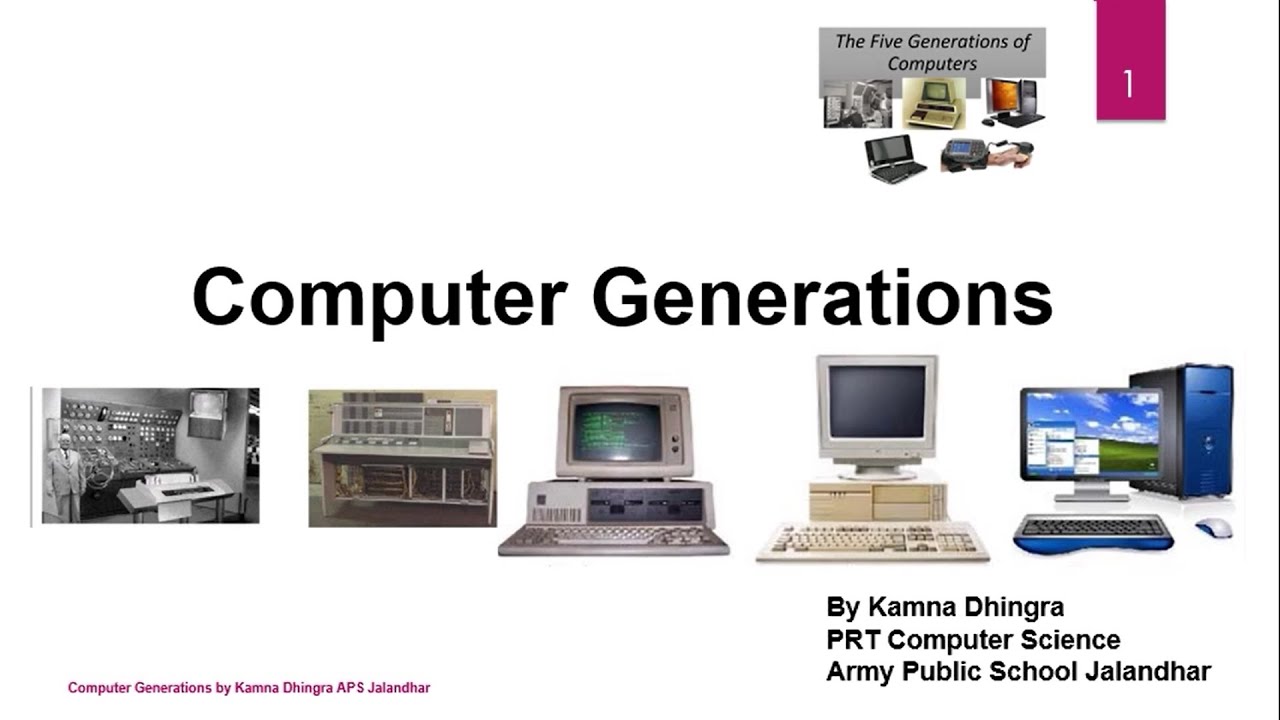 assignment on computer generation