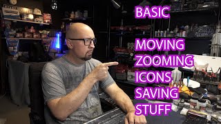 EASILY MOVE ZOOM AND SAVE ICONS IN PIXINSIGHT