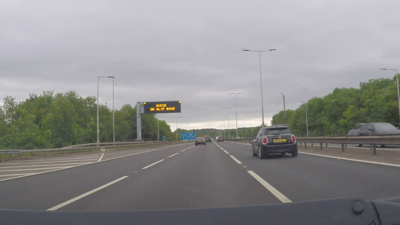 UK Motorways - M54 Eastbound J2-J1