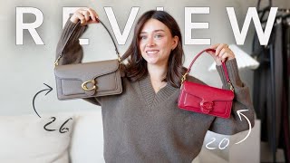 картинка: Обзор и сравнение Coach Tabby 26 и 20 + Что подходит?