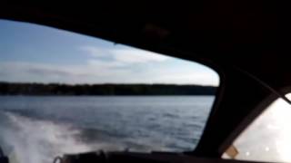 1985 Glastron with 1972 Evinrude 100, first run!