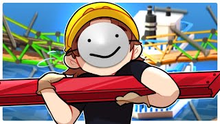 OMG DREAM SHOWED ME HIS FACE!!! is something I've never said but i'm playing Poly Bridge 2