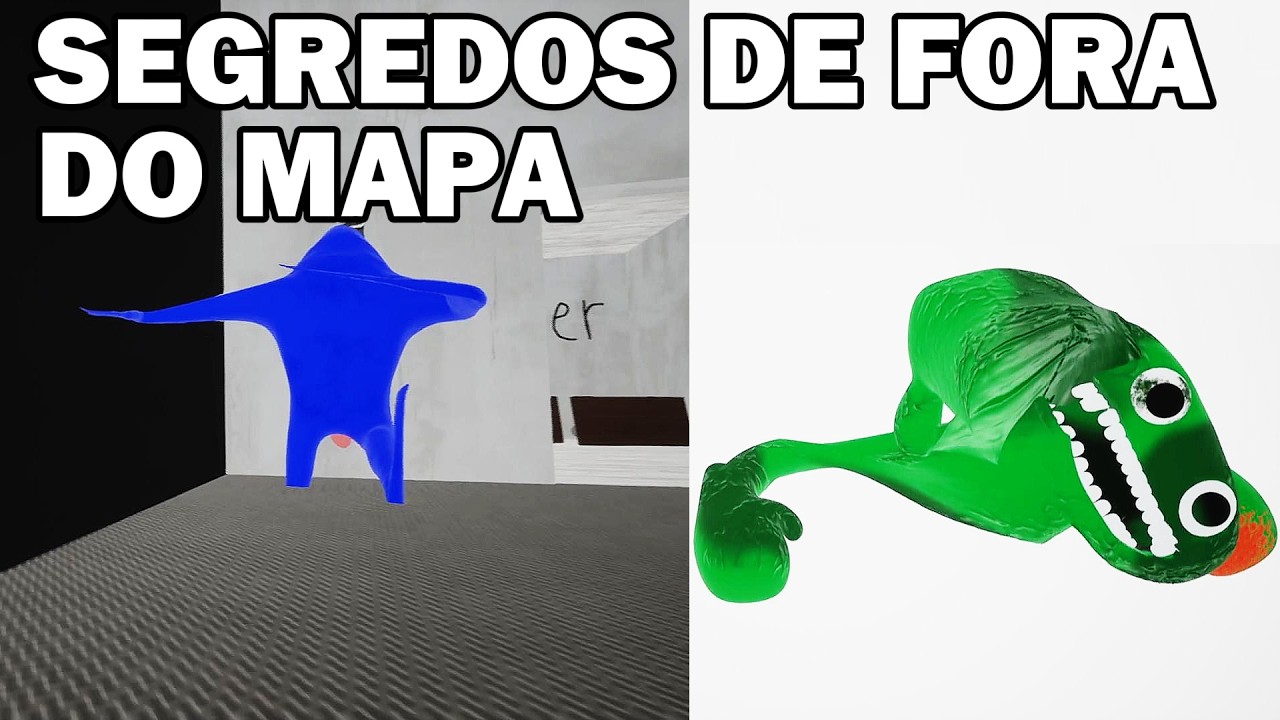 Segredos fora do mapa em Garten of Banban 2