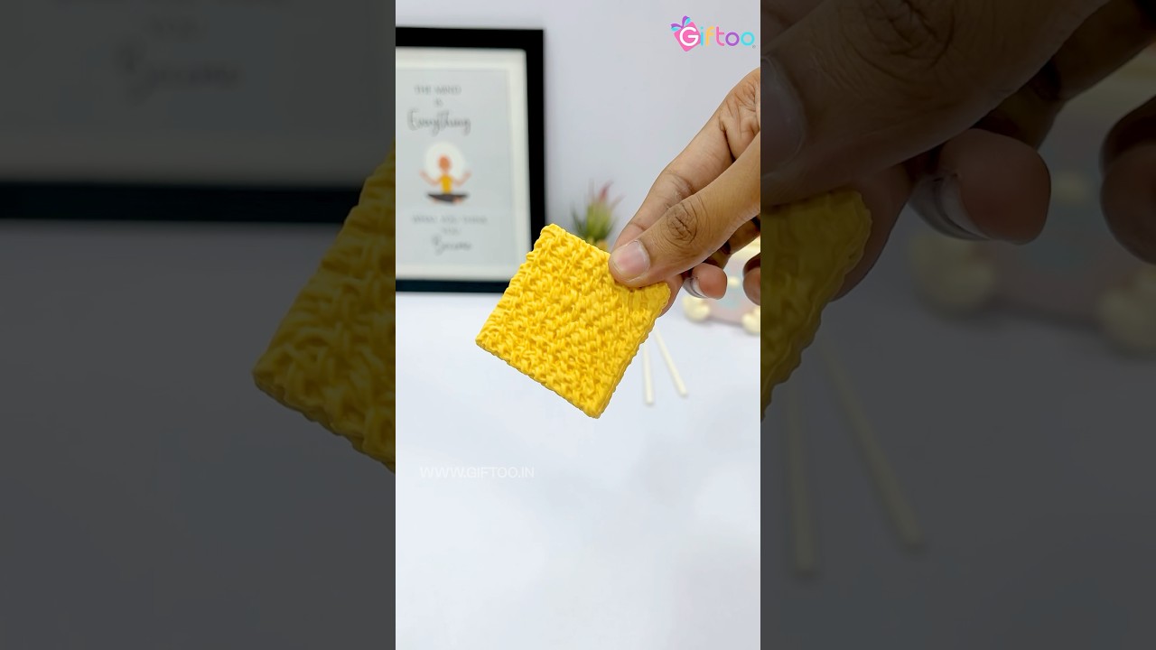 Instant Noodle Shape Eraser 🍜✨
