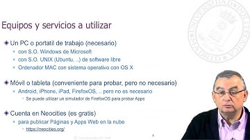 0 1 Introduccion al Curso MOOC sobre HTML5 JavaScript y Firefox OS
