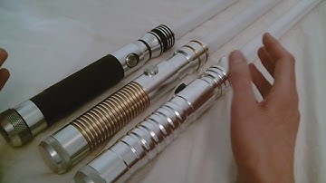 Sabertrio Arclyte vs Ultrasabers Apprentice LE V4 Initiate V4