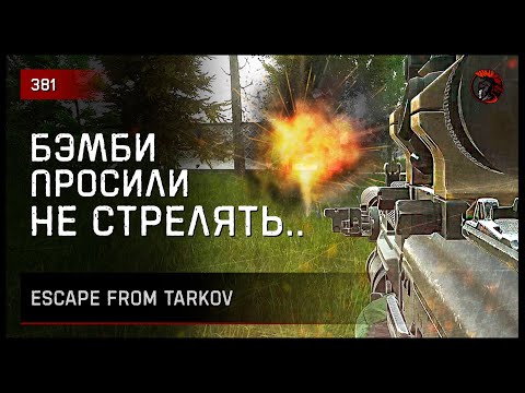 БЭМБИ ПРОСИЛИ НЕ СТРЕЛЯТЬ.. • Escape from Tarkov №381