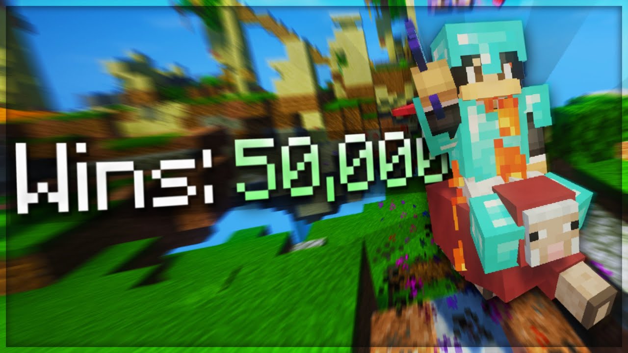 Hitting 50,000 Wins In Hypixel Skywars!