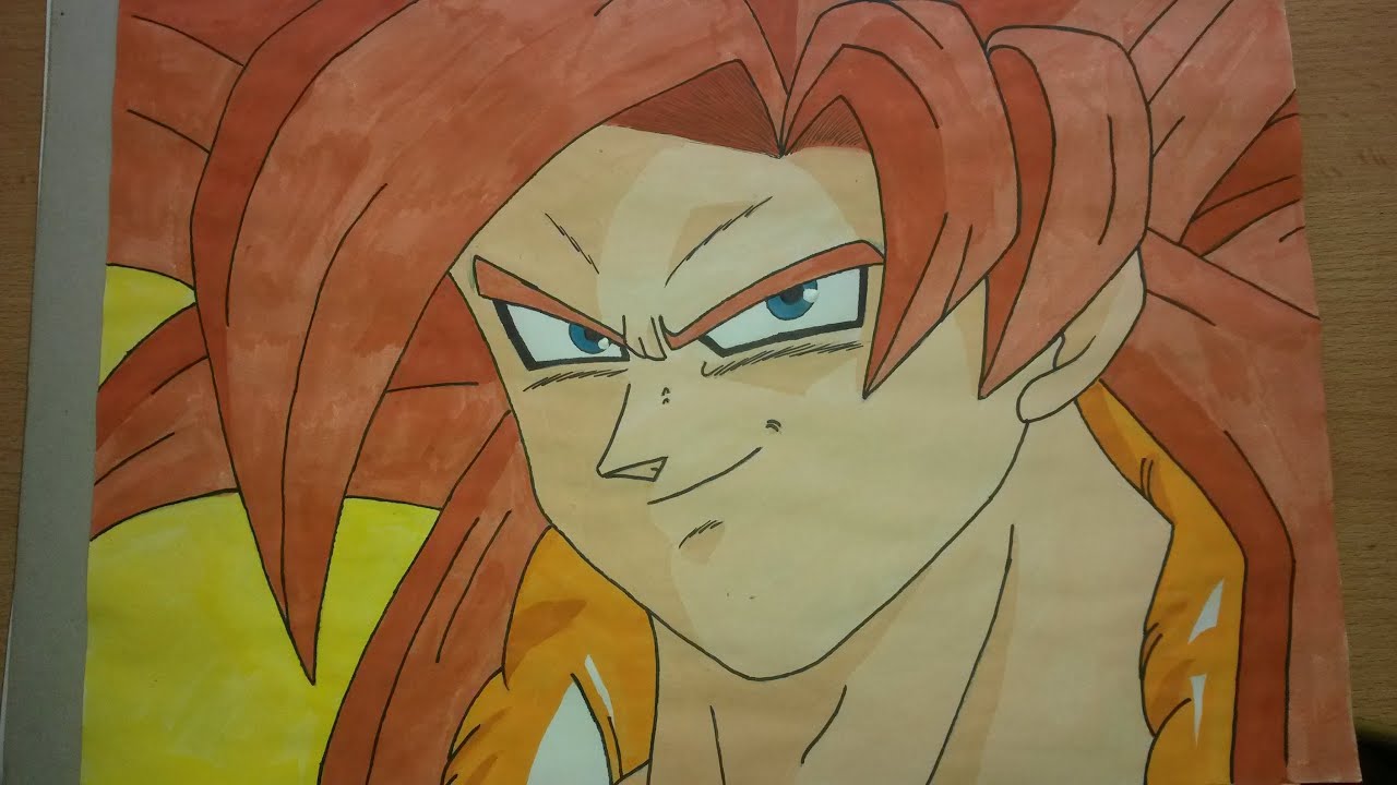 HOW TO DRAW GOGETA SSJ4 DRAGONBALL STEP BY STEP FULL COLOR - YouTube HOW TO DRAW GOGETA SSJ4 DRAGONBALL STEP BY STEP FULL COLOR - YouTube