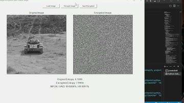 Image Encryption and Decryption for Defense Images