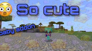 Baby player addon mcpe 1.17/1.18 #minecraft #minecraftshorts #fyp screenshot 1