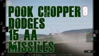 Chopper dodging 15 AA Missiles - Arma 3 Exile - PORN Server.