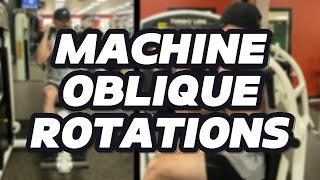 How to Do Machine Oblique Rotations