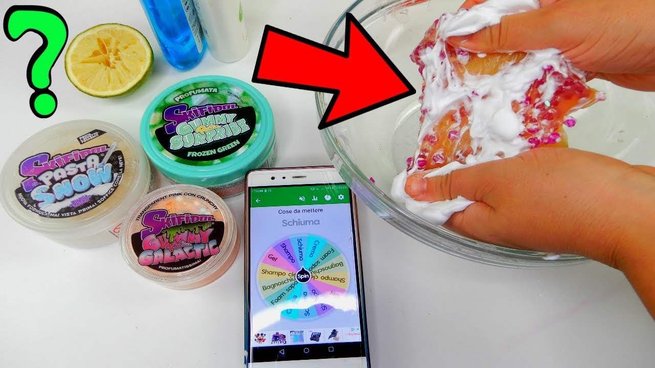 SLIME VECCHI di 1 ANNO della SKIFIDOL DURI e SCIOLTI! LI MODIFICO con LA RUOTA!